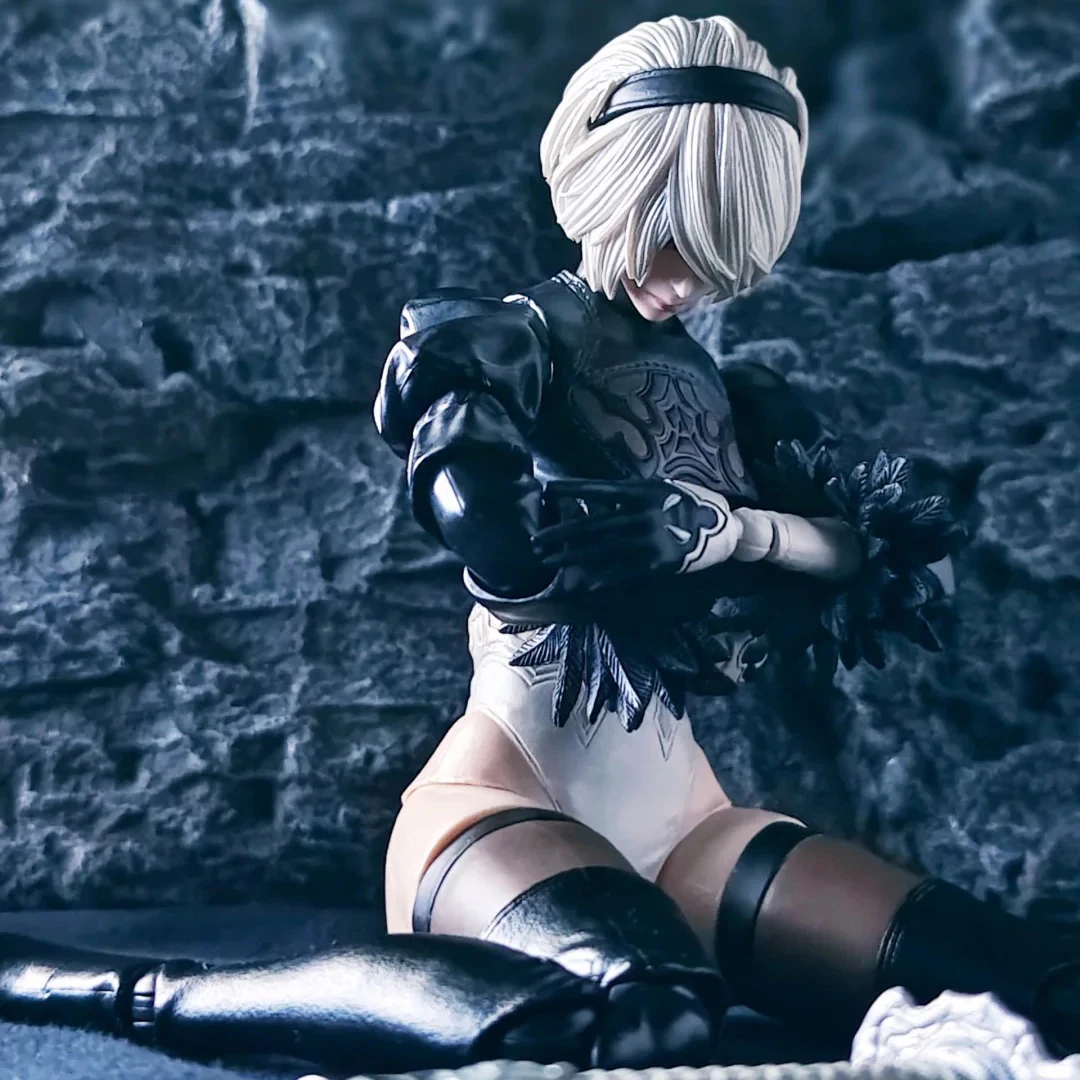 Pa Reform Nil Mechanical Era 2B Movable Doll Hand-Made Animation Model Collectible Action Figure for Toys And Hobbies