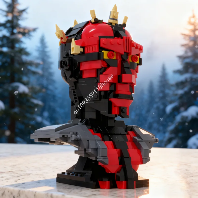 

819pcs MOC Phantom Apprentice Bust Star Battle Model Building Blocks Christmas Gifts Construction DIY Idea Education Toy Kids