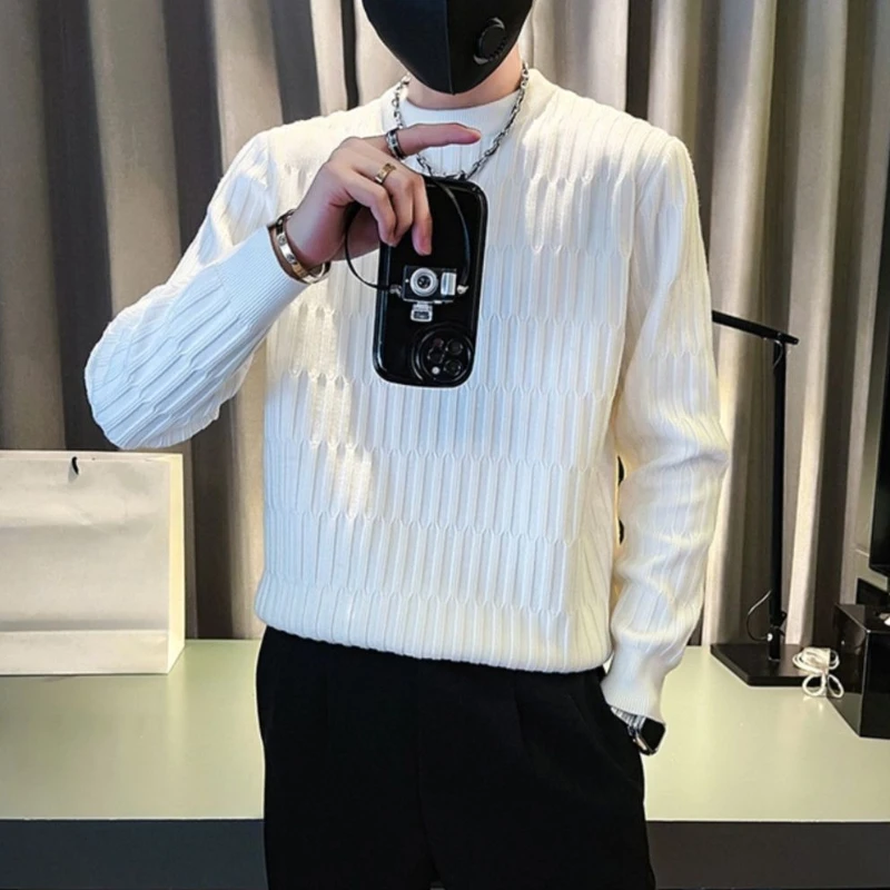 

Толстовки в корейском стиле для мужчин, мешковатые, для работы, мягкие, простые, теплые, новые, в эстетической уличной одежде, дешевый винтажный мужской пуловер 90-х годов