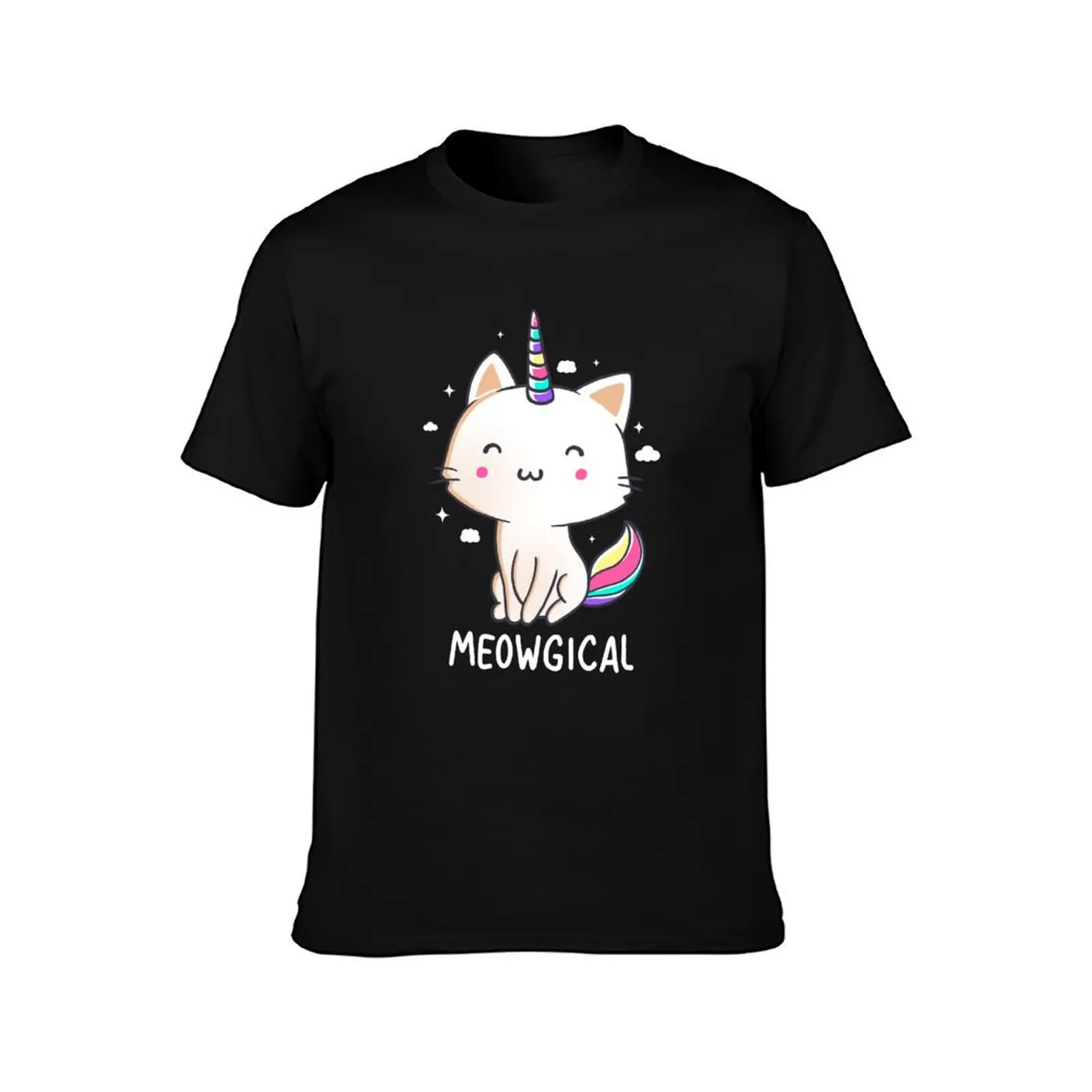 Meowgical T-Shirt boys animal print summer clothes plus sizes tshirts personalised mens graphic t-shirts funny