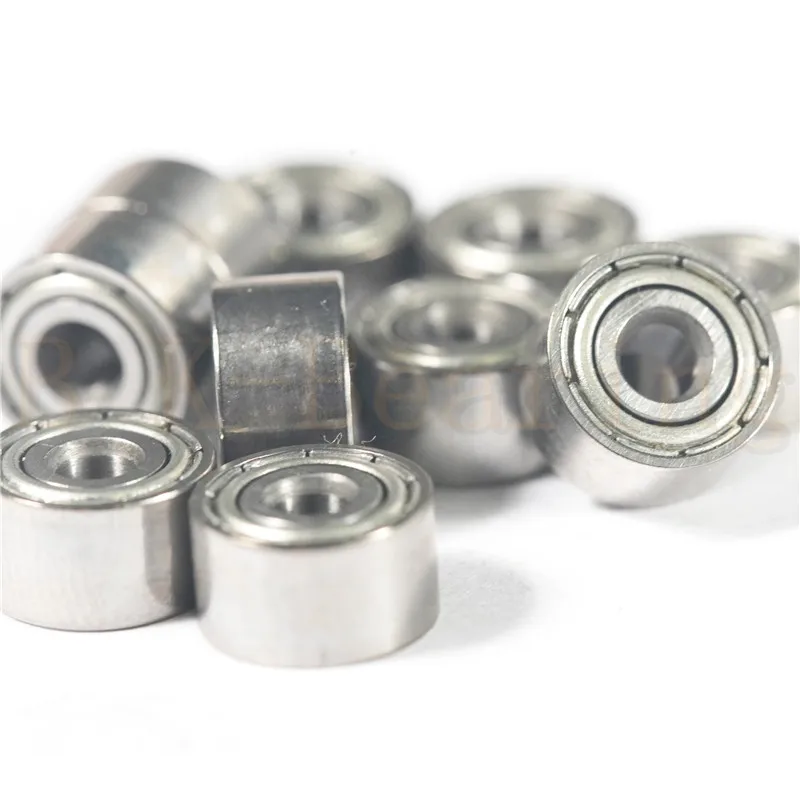 Miniature Deep Groove Ball Bearing Double-Metal Seal Bearings Stable Performance 603 604 605 606 607 608 609ZZ