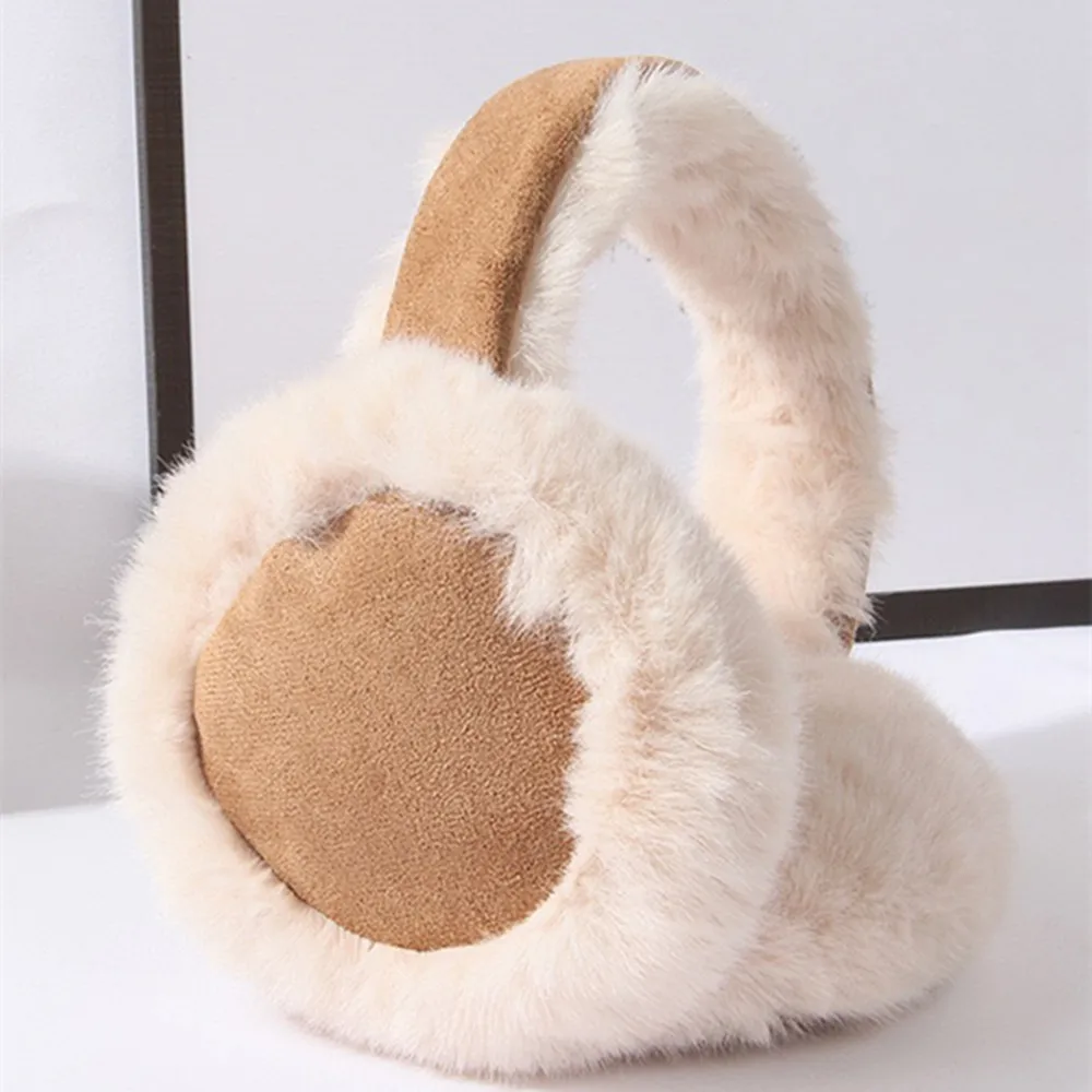 New Thermal Earmuffs All-Match Autumn&Winter Cycling Thickened Ear Bags Foldable Earmuffs Ear Cover Ear Muffs Cold Protection