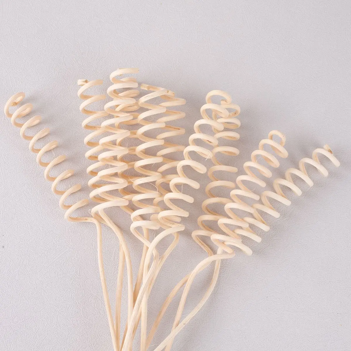 10pcs Natural Reed Diffuser Stick long Wavy Rattan Reed Fragrance Diffuser Replacement Refill Air Freshener Stick Accessory