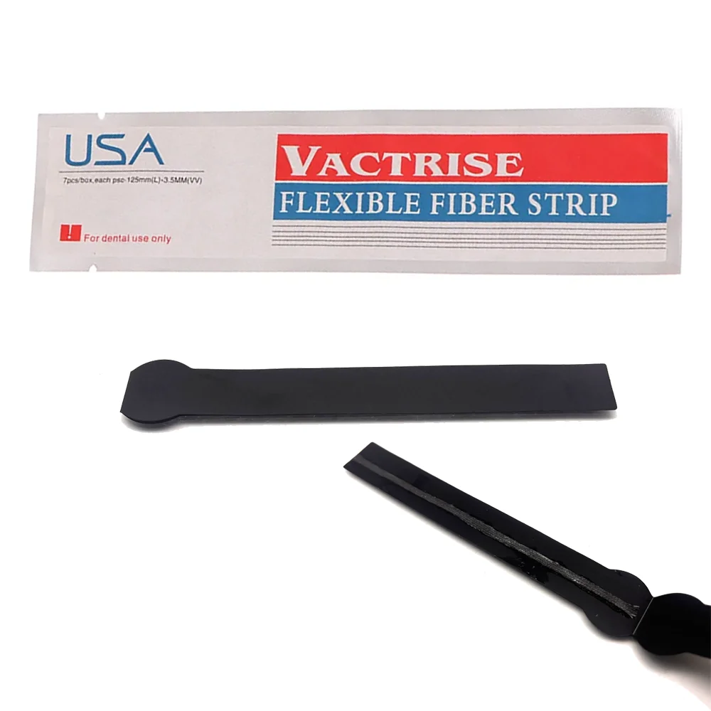 Flexible Dental Fiber Strip for Loose Tooth Fixation Light Cure Bonding and Orthodontic Retainer Support