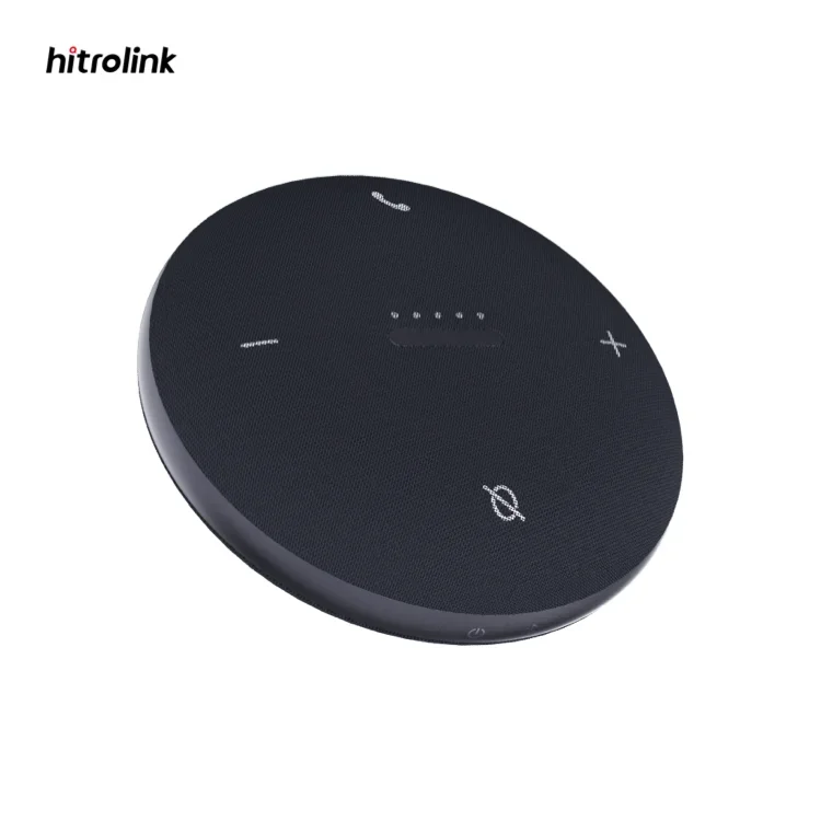 Hitrolink-equipamento portátil da videoconferência, orador prendido USB, Bluetooth, 4 microfones MEMS, HT-OM450