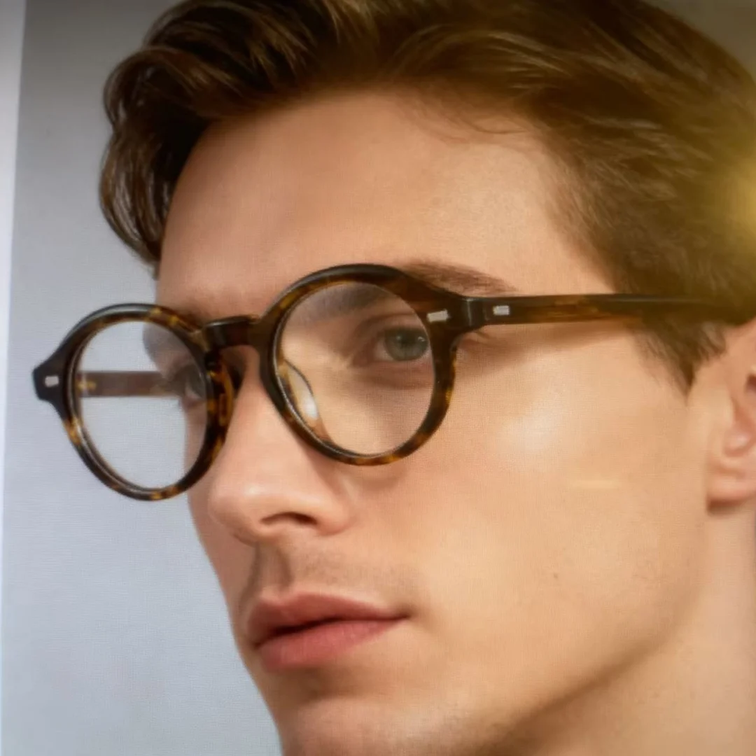 

Reading Glasses Men Women Luxury Brand Vintage Acetate Glass Frame Presbyopic Eyeglasses Diopter 0 +25 +1.0 +2.0 +4.0