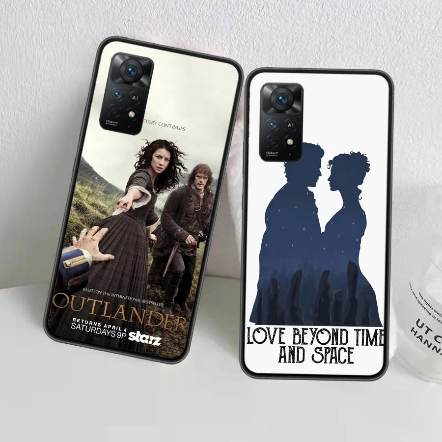 OUTLANDER TV Series Phone Case For Redmi Note 14 13 Pro 5G Plus 12 12C 10 10A 10C 9 9A 9C 9T 8 8A K60 K70 Pro Xiaomi Cover Shell