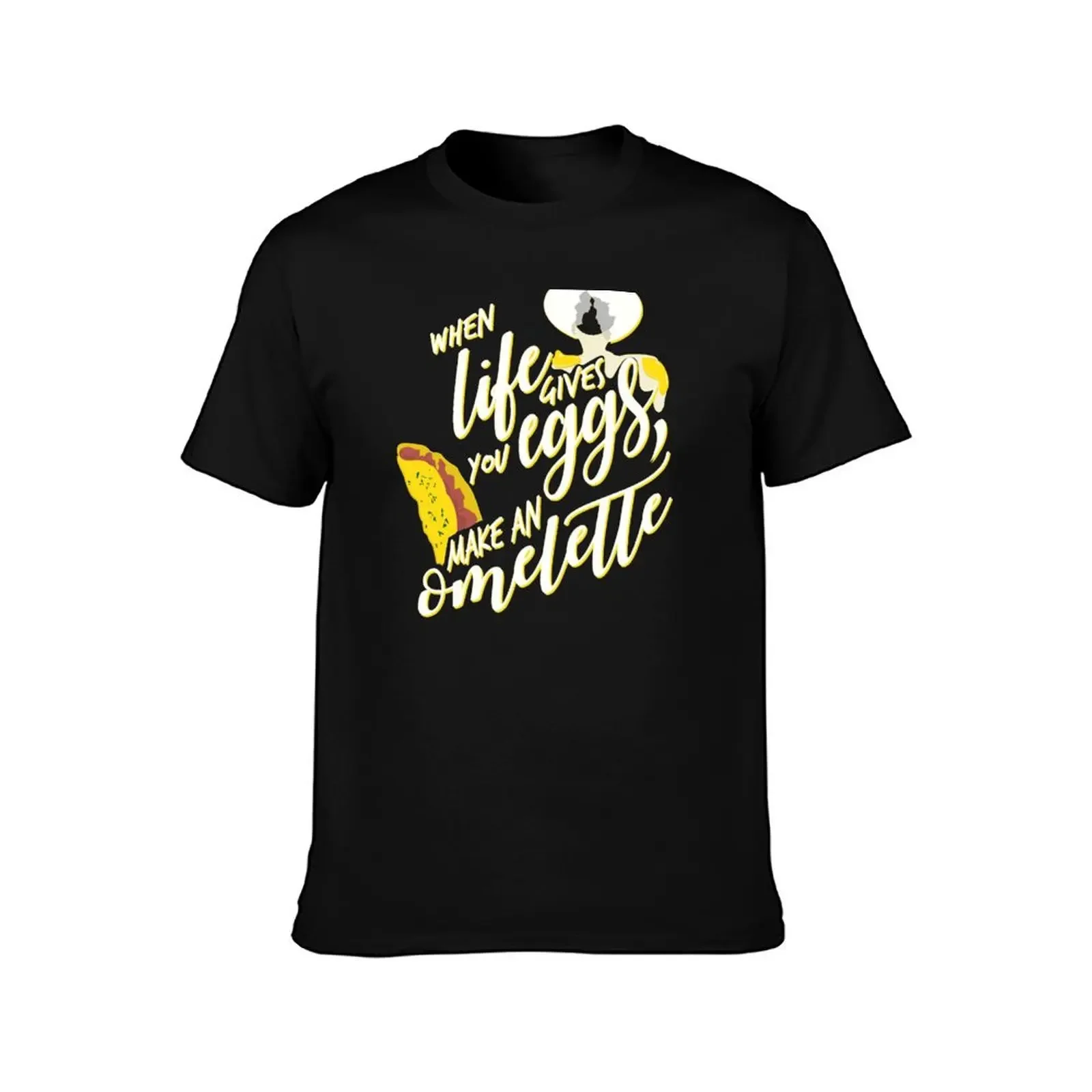 When Life Gives You Eggs T-Shirt Fashion Simple Casual Tee Shirt