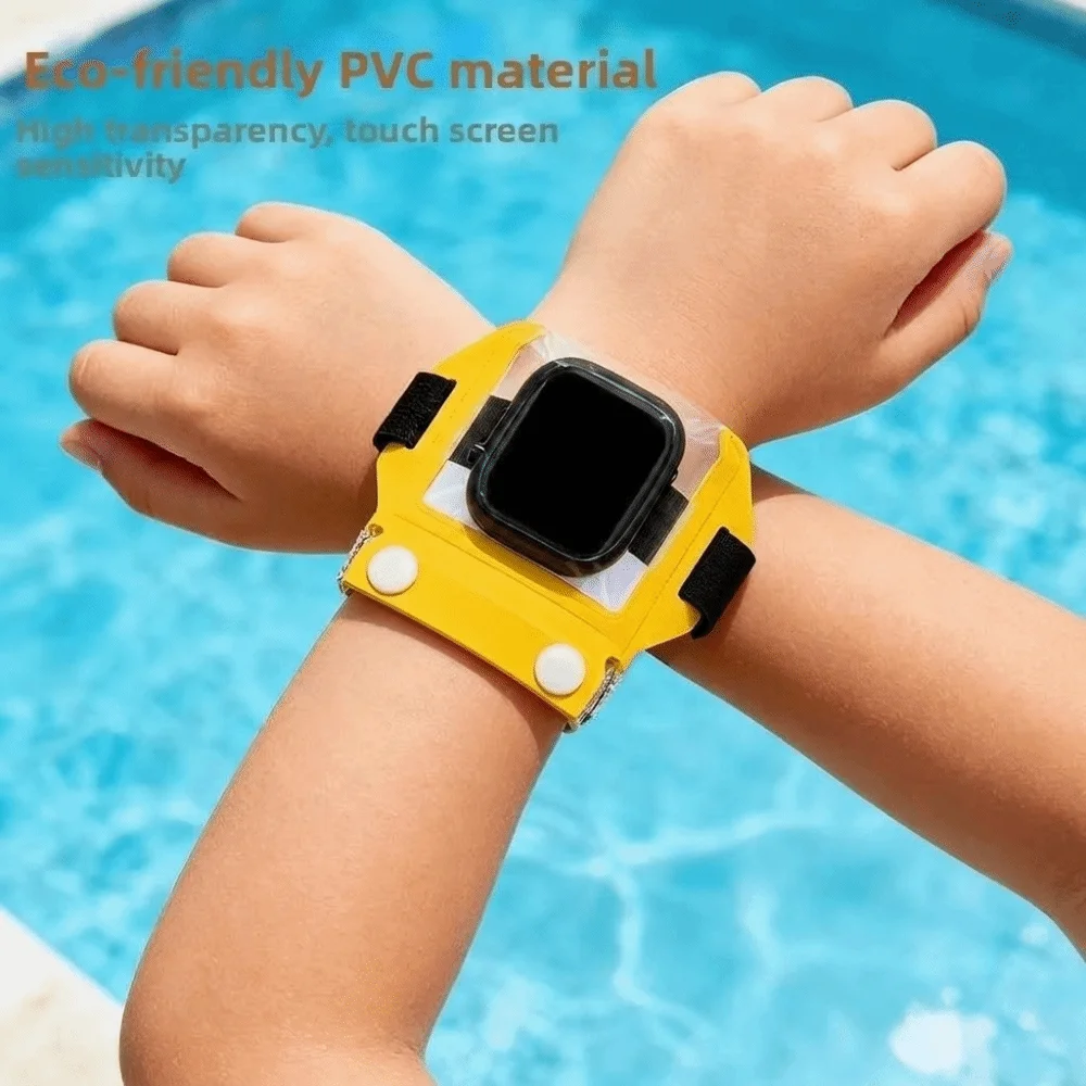 IPX8 Waterproof Smartwatch Waterproof Protective Pouch Portable Sealed Underwater Watch Cover Touchscreen Compatible