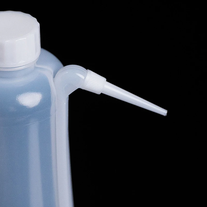 Bouteille de lavage en plastique de 500ml, 1 pièce, bouteilles à gicler en PE, conteneurs lavés, rechargeables, vides, sécurité