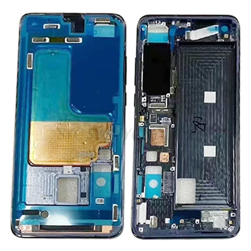 Middle Frame LCD Bezel Plate For Xiaomi Mi 10S Phone Housing Metal LCD Frame Repair Parts