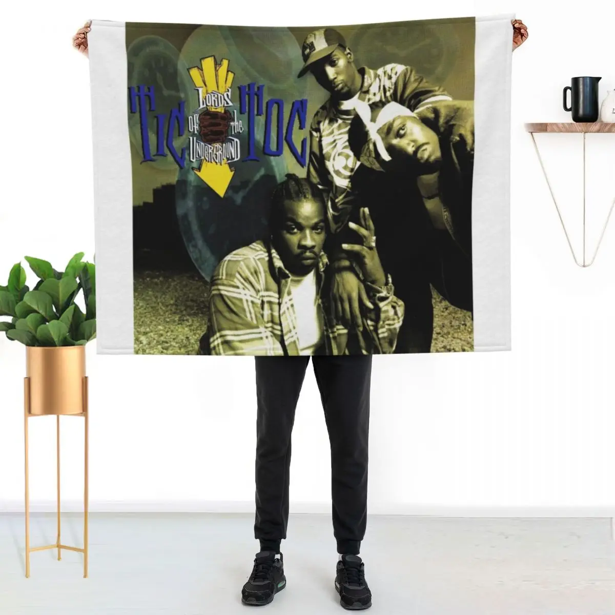 Lords Of The Underground Throw Blanket Beach Soft Plush Plaid Thins Shaggy Furry Baby Blankets