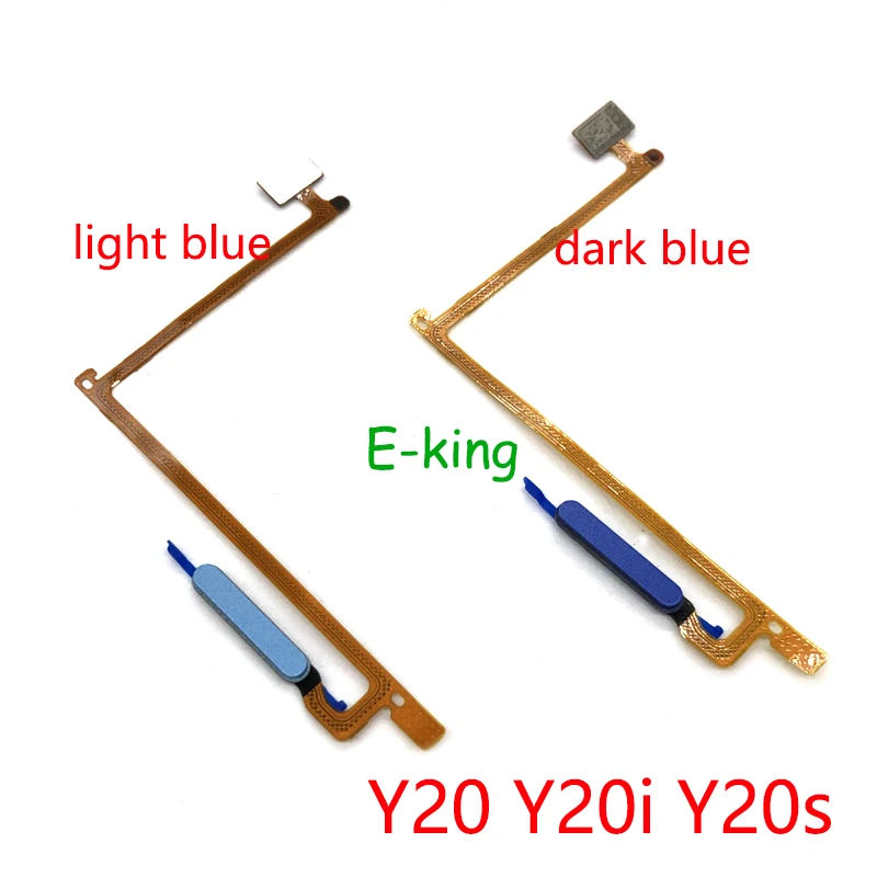 For Vivo Y20 Y20i Y20s Fingerprint Reader Touch ID Sensor Return Key Home Button Flex Cable