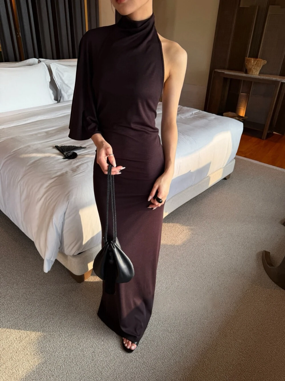 

Новое летнее платье в стиле Хепберн: женское облегающее универсальное платье-футляр с открытой спиной и завышенной талией