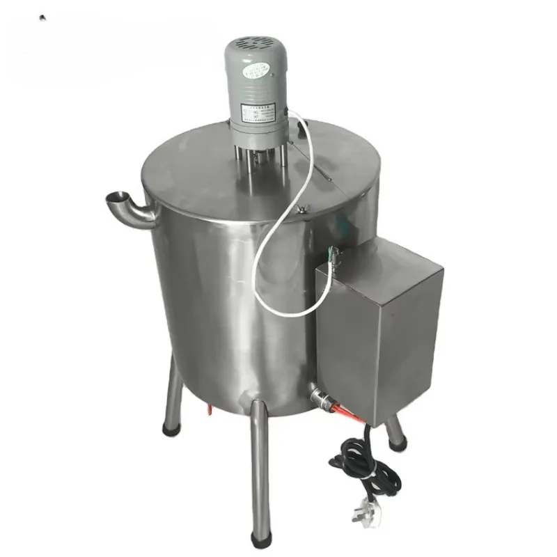 Cosmetics Lotion Cream Industrial Emulsifier Electric Heating Stirring Tank