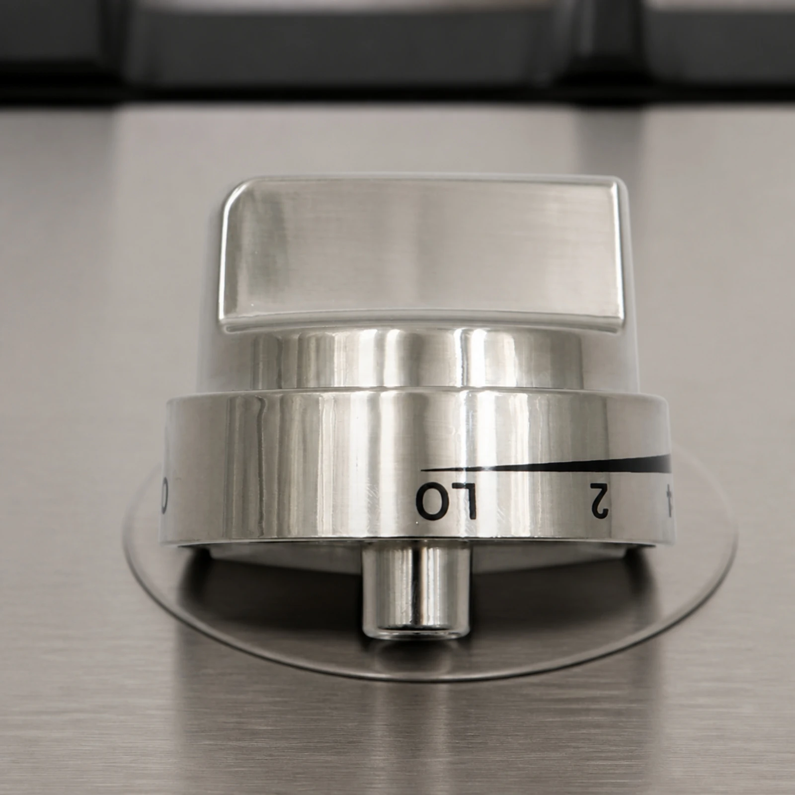 Replacement Oven Control Knob Easy to Install Stovetop Control Knob Silver Reflective for Homeowners