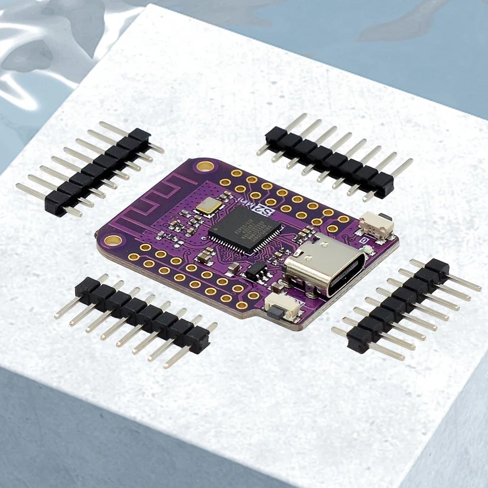 Mini módulo WIFI ESP32 S2, placa de desarrollo con PSRAM basado en ESP32-S2FN4R2, 4MB, FLASH, 2MB, PSRAM para Arduino