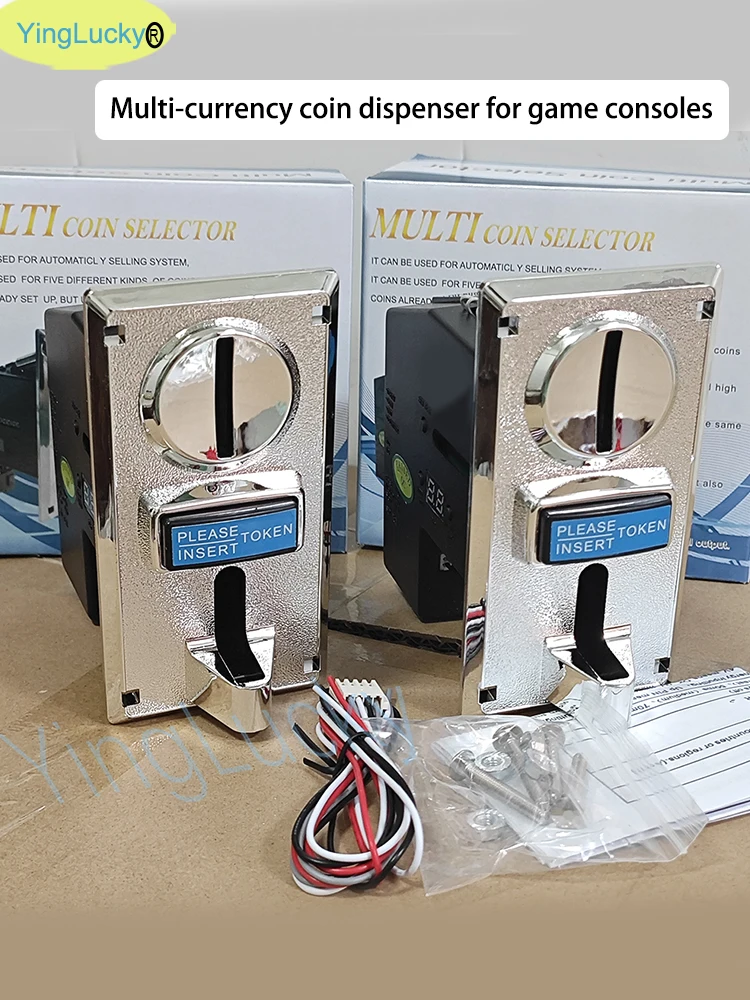 Münzprüfer mit Mehrwertfunktion für Elektronische Verkaufsautomaten, Münzprüfer mit Auswahlmechanismus für Arcade-Spiele, Ticketrollenabwurf 616 – Detail 6