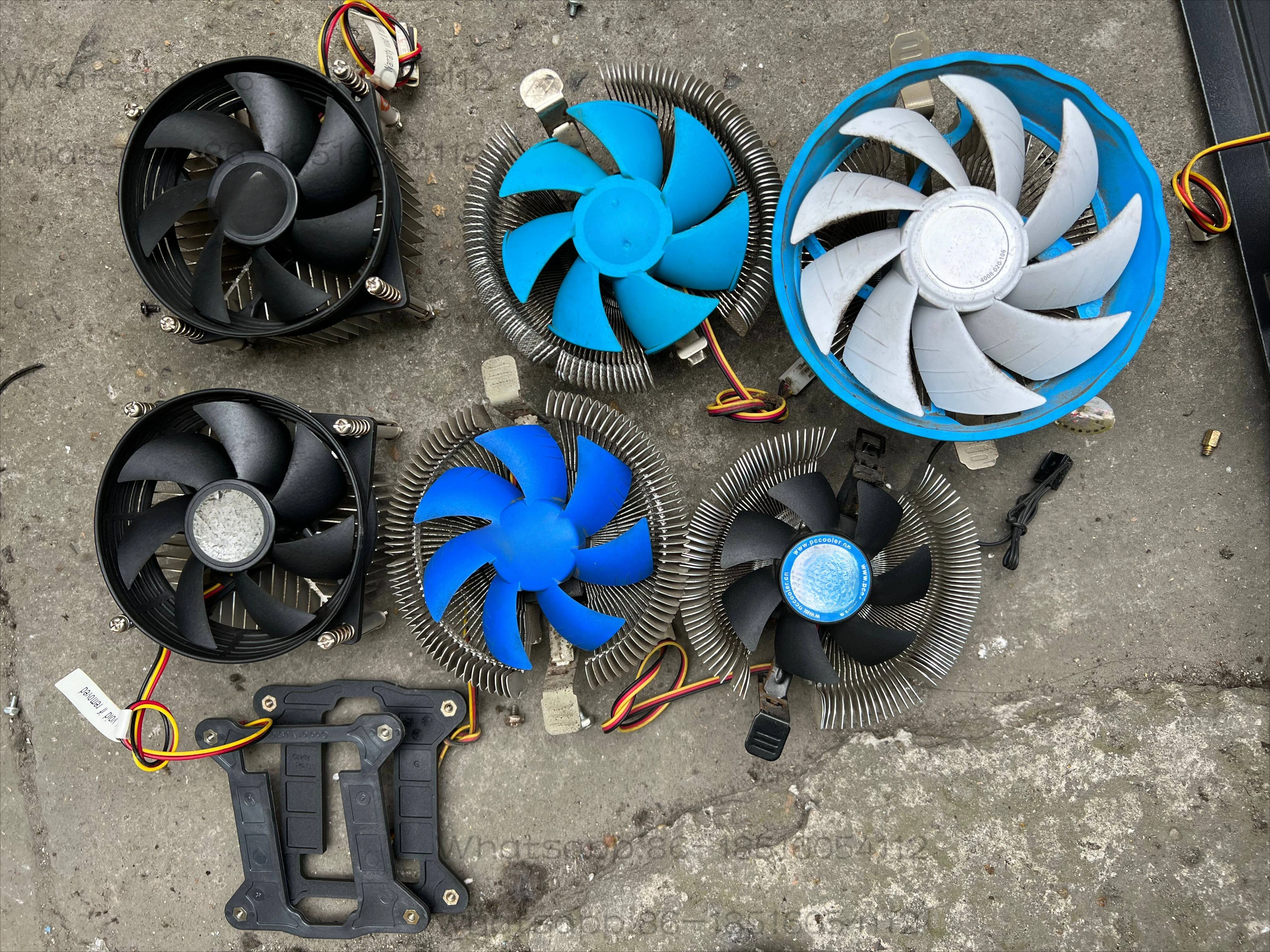 Original fan CPU radiator 1150/1155/1156 platform, fan 4-pin temperature control silent