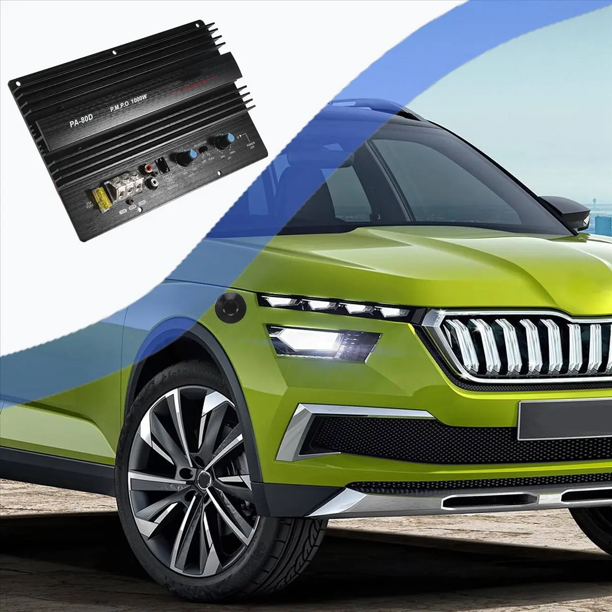 ■★New Arrival Fashion  12V 1000W Mono Car Audio Power Amplifier Powerful Subwoofers Amp PA80D