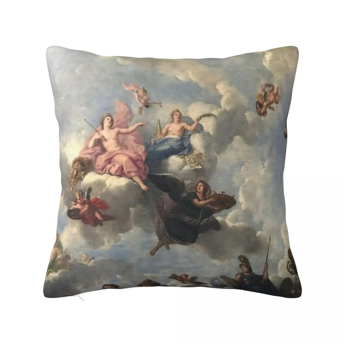 

Aesthetic Renaissance Angels Throw Pillow Couch Cushions bed pillows sleeping pillows Cushions