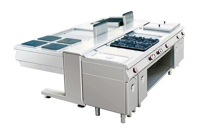 Professional Restaurant Modern Cooking Equipment Kitchen Design for Commercial Fast Food Asian Restaurant