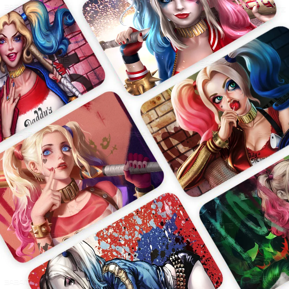 H-Harley Q-Quinn 100% رائجة البيع أمين الائتمان الخصم البنك بطاقة حافلة بطاقة فيلم الجلد ملصق