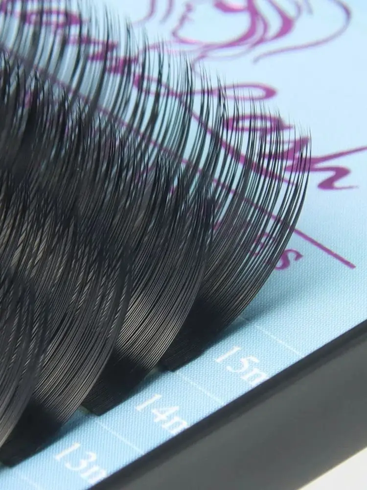 GLAMLASH Mix 7~15/15-20/20-25mm handgemachte koreanische Pbt J/B/C/D/L/LU(M) CURL Wimpernverlängerung natürliche weiche Faux Mink Lash