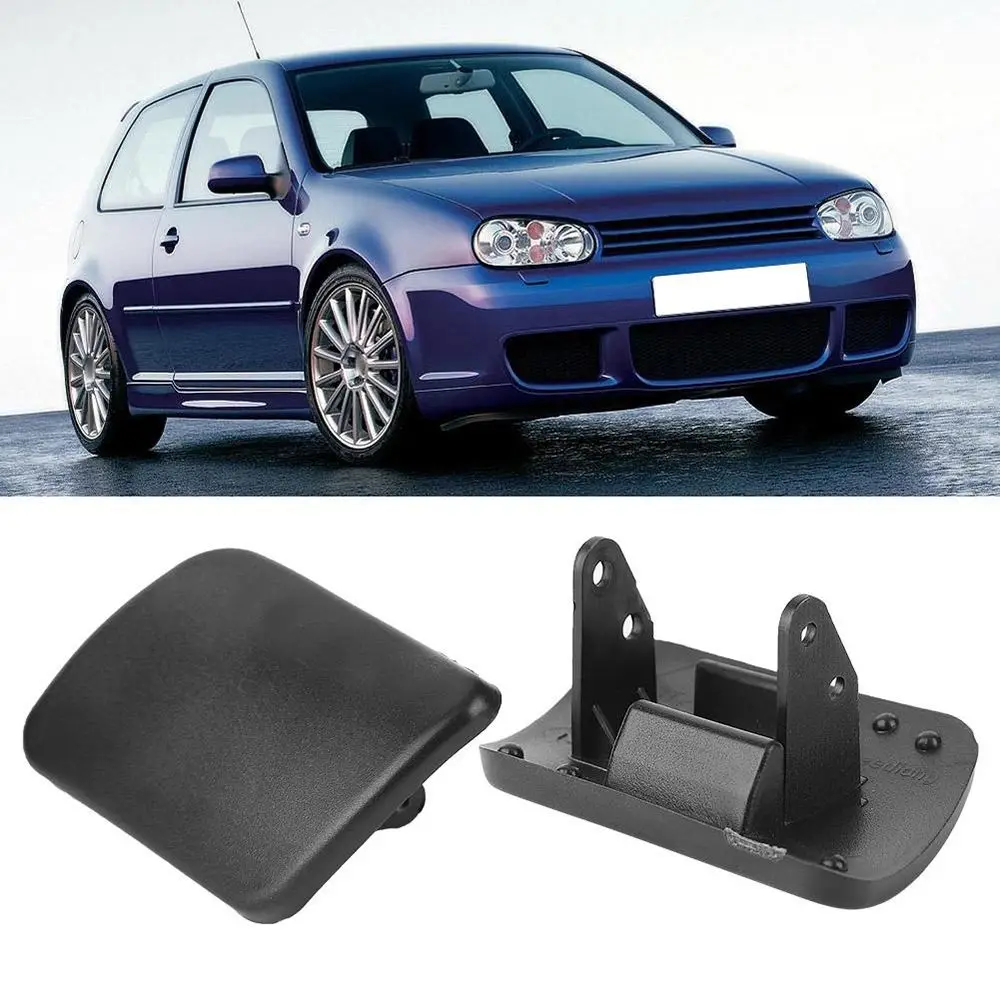 Accessories Headlight Washer Jet Cap Front Bumper Cover Clean Actuator Cover Cap Left/Right Side For VW Golf 4 IV Mk4 1998-2006