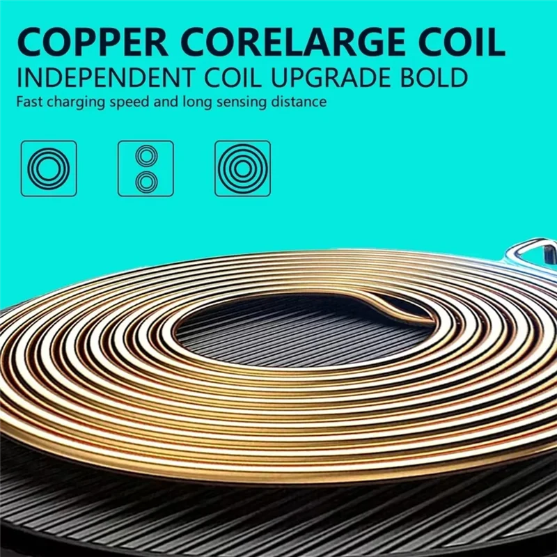 

Classy-Wireless Car Charger 15W Fast Charging Pad For Toyota Fortuner 2016-2023 Accessories Charge Holder