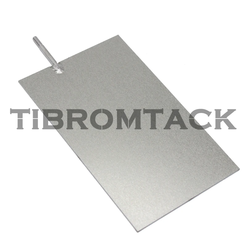 Titanium Cathode Plate Without Coating with Post