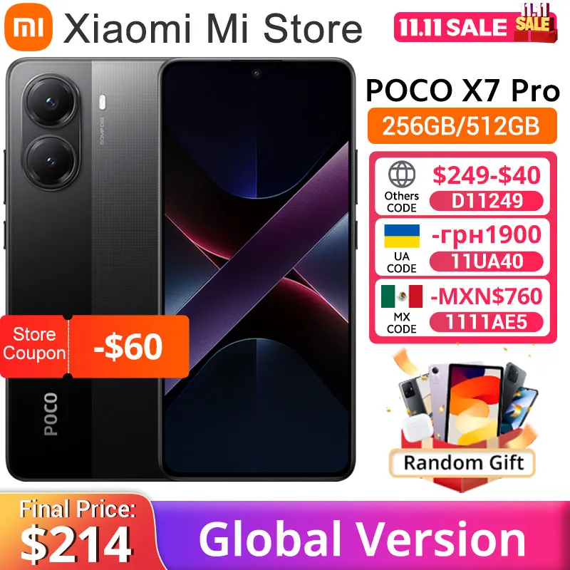 yZ[zO[o POCO X7 Pro X}[gtH Dimensity 8400-Ultra 90W nCp[`[W 6000mAh 6.67C` AMOLEDfBXvC NFC 50MPCJ