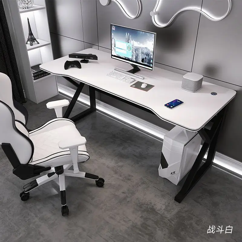 Custom carbon fiber gaming table desktop computer desk bedroom home desk small simple table Internet celebrity live streaming