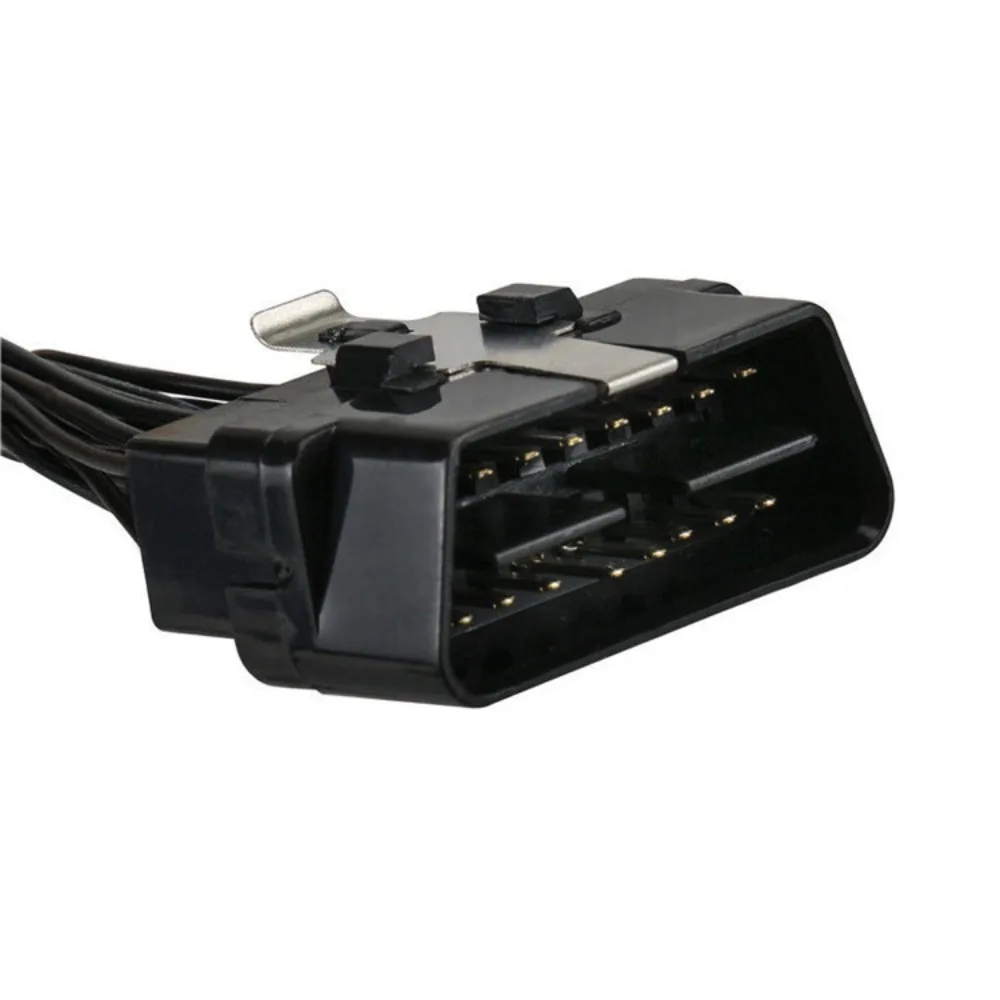 16 Pin Car OBD2 Splitter Extension Cable 15cm OBD One Male To Two Extension Cable 2 Female Port High Speed Transmission