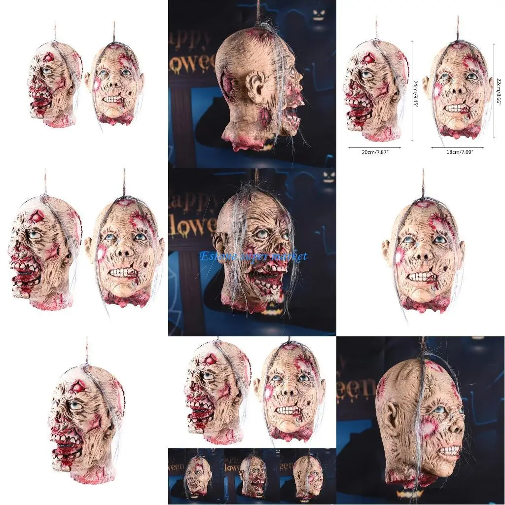 090B Truc Speelgoed Emulsie Zombie voor Hoofdbenodigdheden Cadeau Kinderen Kinderen Halloween Leveranties