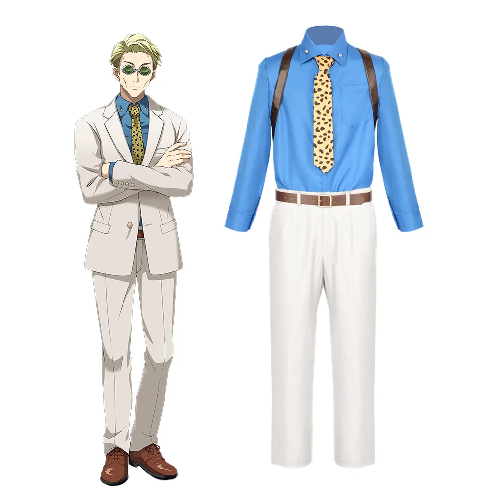 Nanami Kento cosplay costume include uniform shirt Tie Pants Nanamin uniform for Halloween Anime comic con kento nanami Outfits view 4