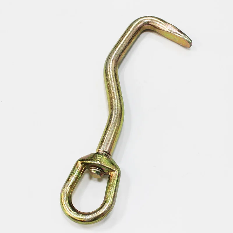 Flat Nose Swivel Head Sheet Metal Hooks Auto Body Repair Tools Collision Pulling Clamps For Frame Machine Tools