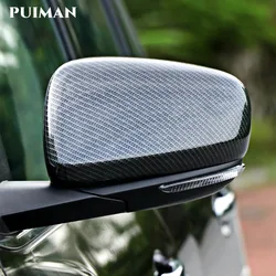 For Renault Kadjar/Koleos/Samsung QM6 ABS Chrome/Carbon Car Rearview Side door turning Mirror Cover trim 2016-2020 accessories