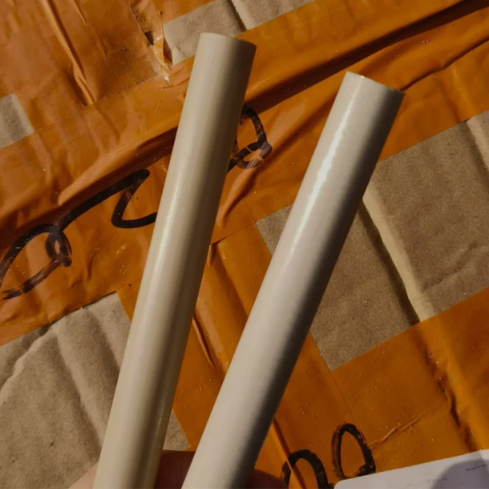1Pcs Diameter 6-65mm High Temperature PEEK Rod Bar Tube Length ,200mm, 300mm, 500mm Polyetheretherketone CNC Round Rod