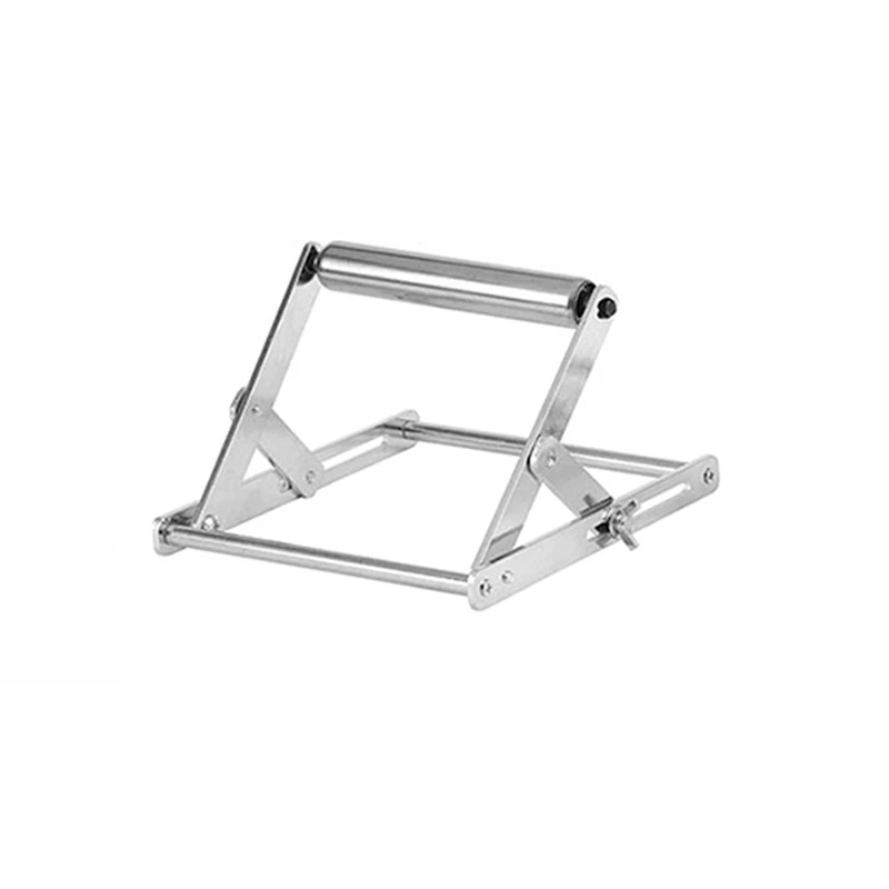 

HLZS-Foldable Stainless Steel Stand Adjustable Cutting Machine Material Support Frame For Cutting Stand Workbench Lift