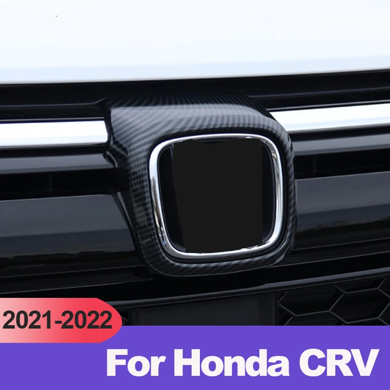 

Для Honda CRV CR-V 2021 2022 передний логотип декоративная рамка решетка Вокруг обивки отделка ABS Внешняя модификация