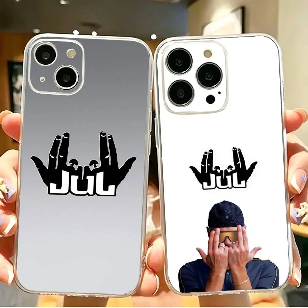 

JUL L'Ovni Transparent Shockproof Phone Case For iPhone 17,16,15,14,13,12,11 Plus,Pro Max