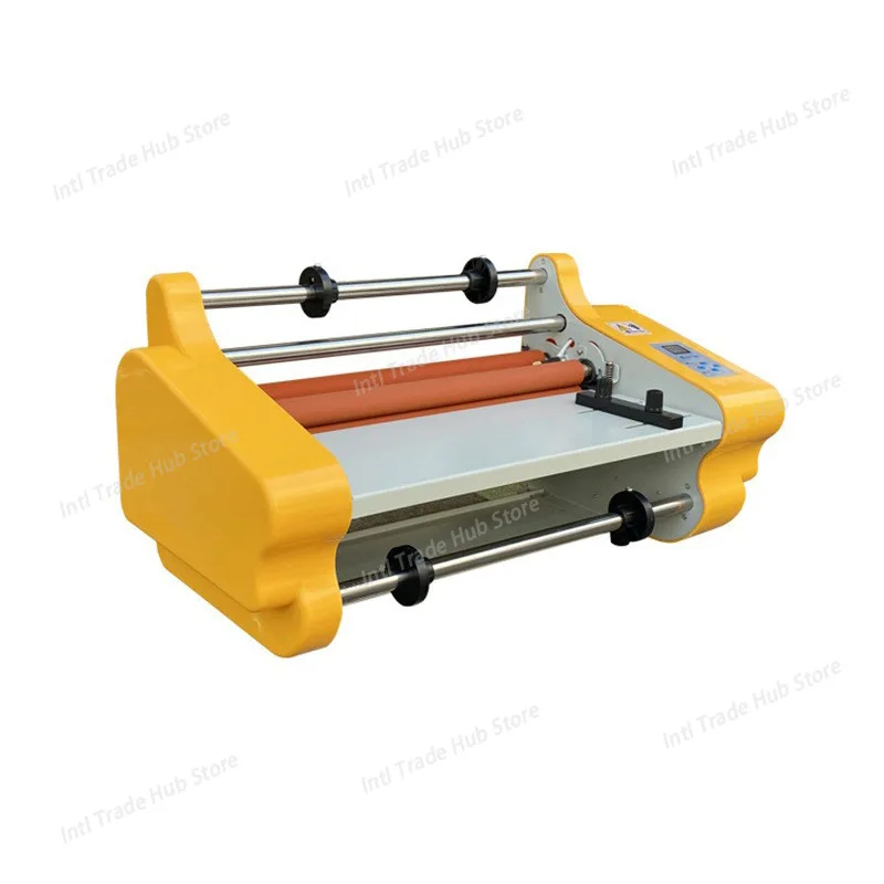Automatic Laminating Machine with A Lamination Width of 350mm Small Desktop Document Color Page Pre-coated Laminating Machine A3