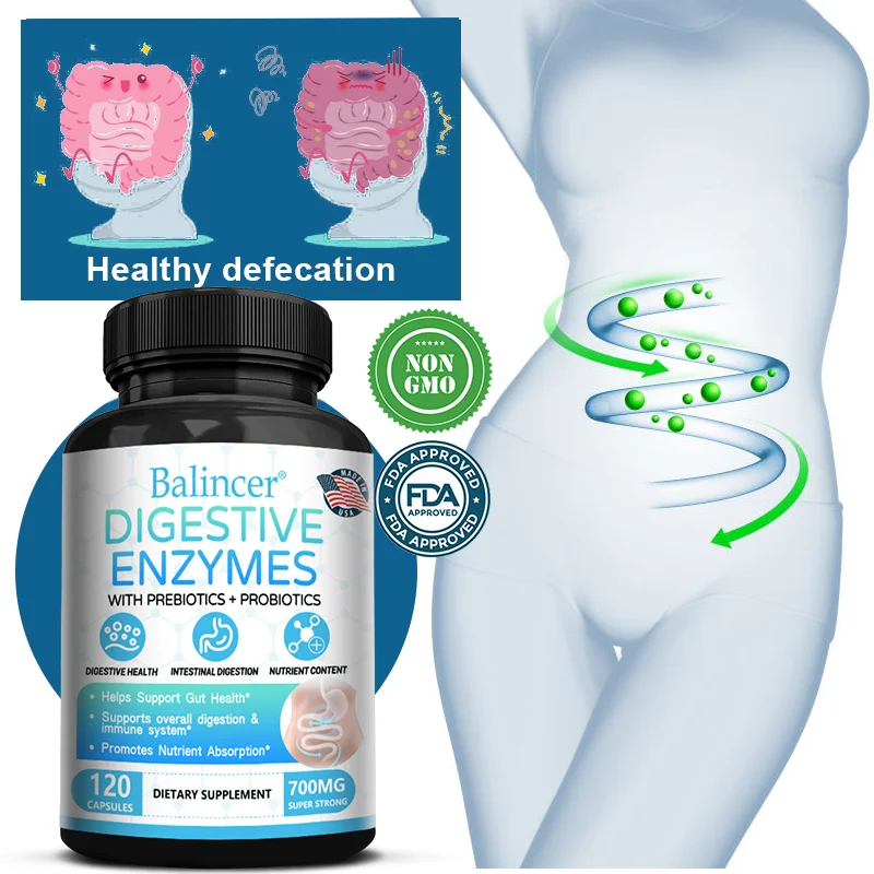 

Probiotic Digestive Enzymes Aid Gastric Digestion and Immune System To Speed Up Metabolism