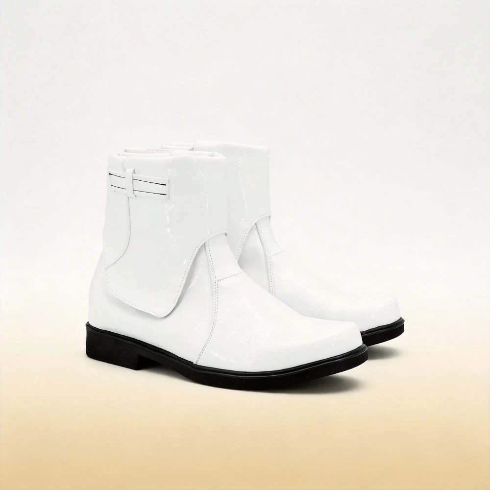 First Order Stormtrooper Cosplay Boots White Shoes for The Force Awakens Costume Custom Made