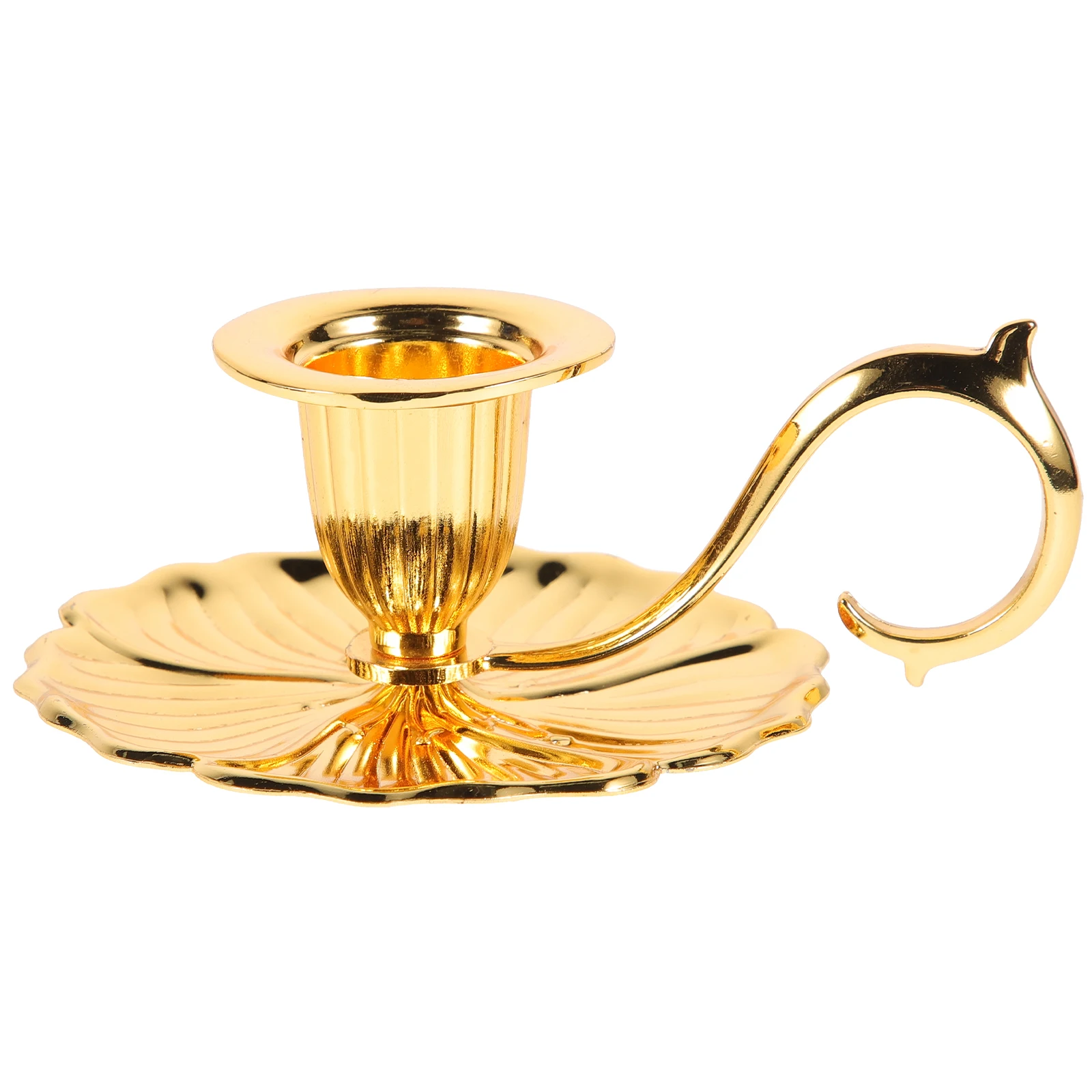 

Centerpiece Vintage Cup Candles Candleholders Pentagram Retro Golden Zinc Alloy Mother
