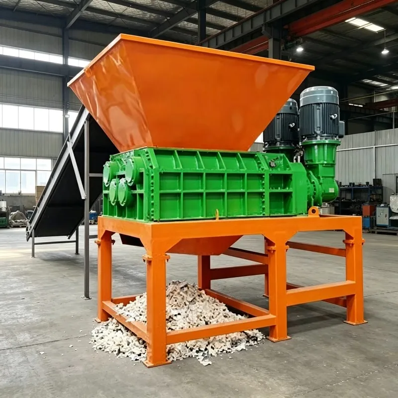 Customized Cutter Grinder Crusher Shredder Machine Plastic Bottles Crushing Rubber Shredding Waste Recycling Shredder Machine