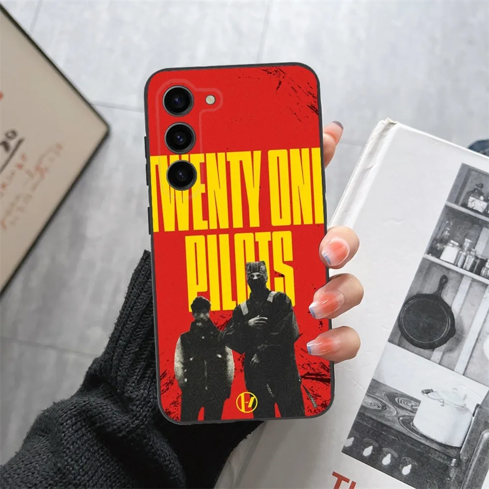 T-Twenty one pilot-S  Phone Case For Samsung Galaxy A13,21s,22,31,32,52,53,71,80,91 Black Soft Cover