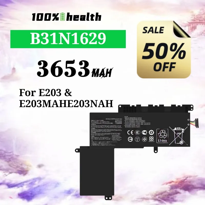 

B31N1629 3653mAh Laptop Battery for ASUS E203/E203MAH/E203NAH Lithium Rechargeable Battery