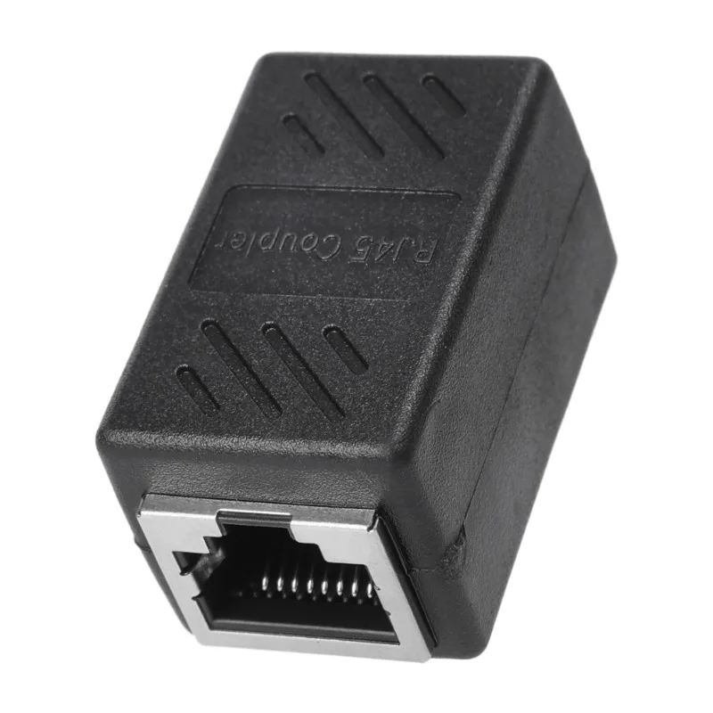 RJ45 Connector Network Extender Ethernet Extender Extension Wire Cord Cable Network Adapters Connector for Internet Converters